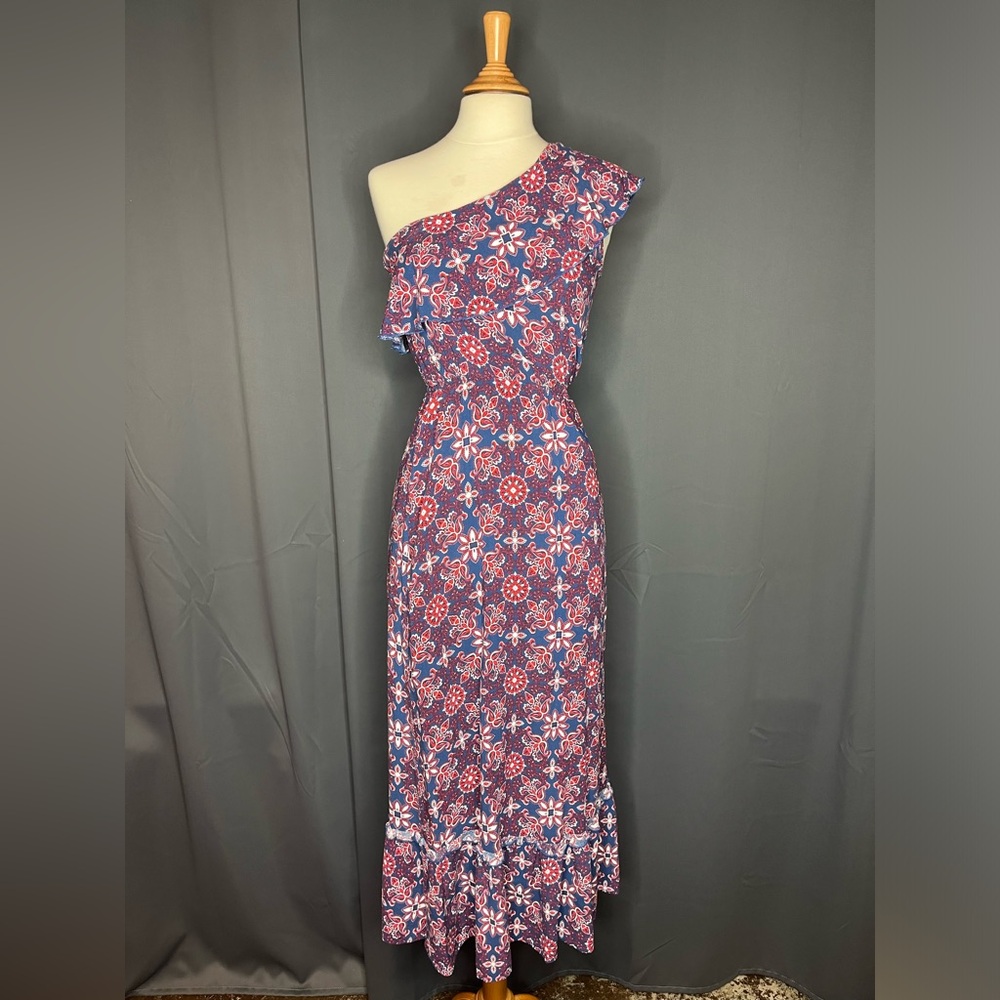 Francesca’s Miami XXS One Shoulder‎ Maxi Dress